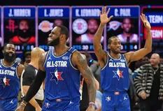 All Star Game. El Team LeBron ganó un partido emotivo, con homenajes a Kobe