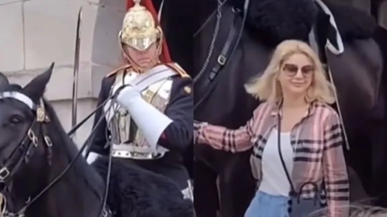 She went to pet the royal guard’s horse and the soldier’s reaction horrified her.