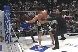 El impactante nocaut en un combate de MMA que asustó a todos en Japón