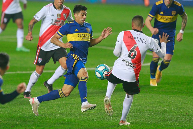 Ramírez, lo más destacado en Boca en los noventa minutos