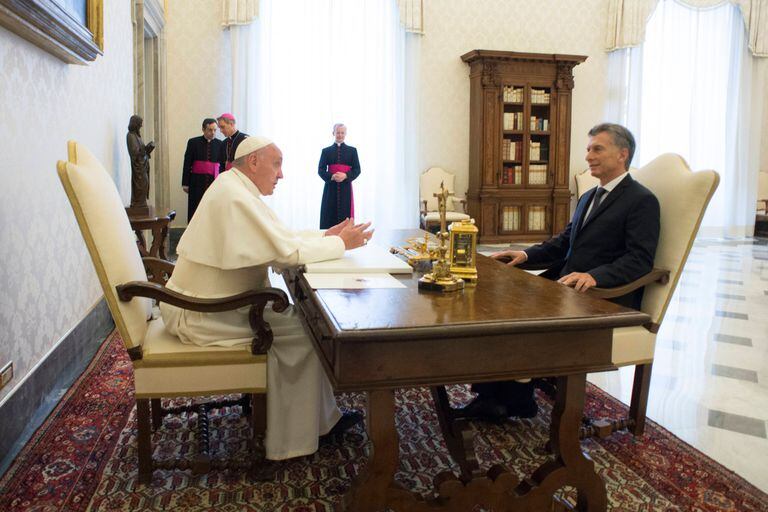 El encuentro con Macri en 2016