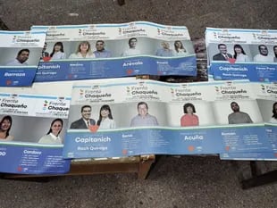 En las salas de votacin aparecen las boletas del Frente Chaqueo con las postulaciones de los detenidos Emereciano Sena y Marcela Acua