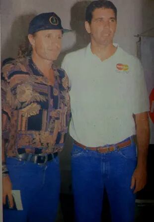 Dos campeones de Roland Garros: Vilas, en 1977; el ecuatoriano Andrés Gómez, en 1990