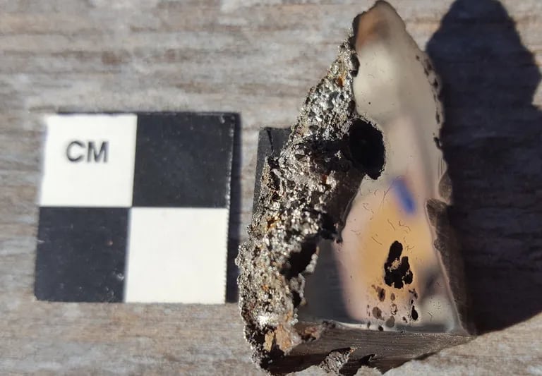 Sie entdeckten in einem 15-Tonnen-Meteoriten zwei Mineralien, die noch nie auf der Erde gesehen wurden