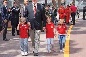 Los Grimaldi: la Fórmula 1 reunió al príncipe Alberto y sus sobrinos en Mónaco