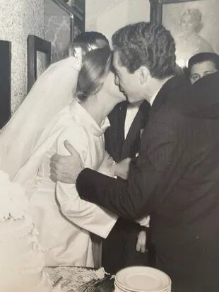 Liliana y Jancsi se casaron el 17 de octubre de 1966