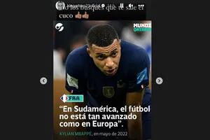 Tras la victoria de Argentina, el chileno Vidal arremetió contra Mbappé por sus dichos sobre el fútbol sudamericano