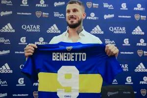 El regreso de Benedetto a Boca: cómo lo convenció Riquelme y el principal objetivo del club