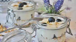 El yogurt y las frutas ayudan a cortar el hambre e hidratar el cuerpo
