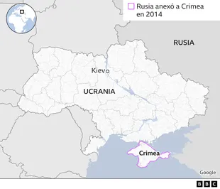 Rusia anexó a Crimea en 2014