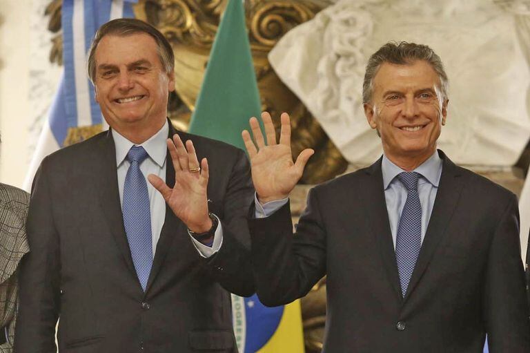 Mauricio Macri recibió al presidente de Brasil, Jair Bolsonaro