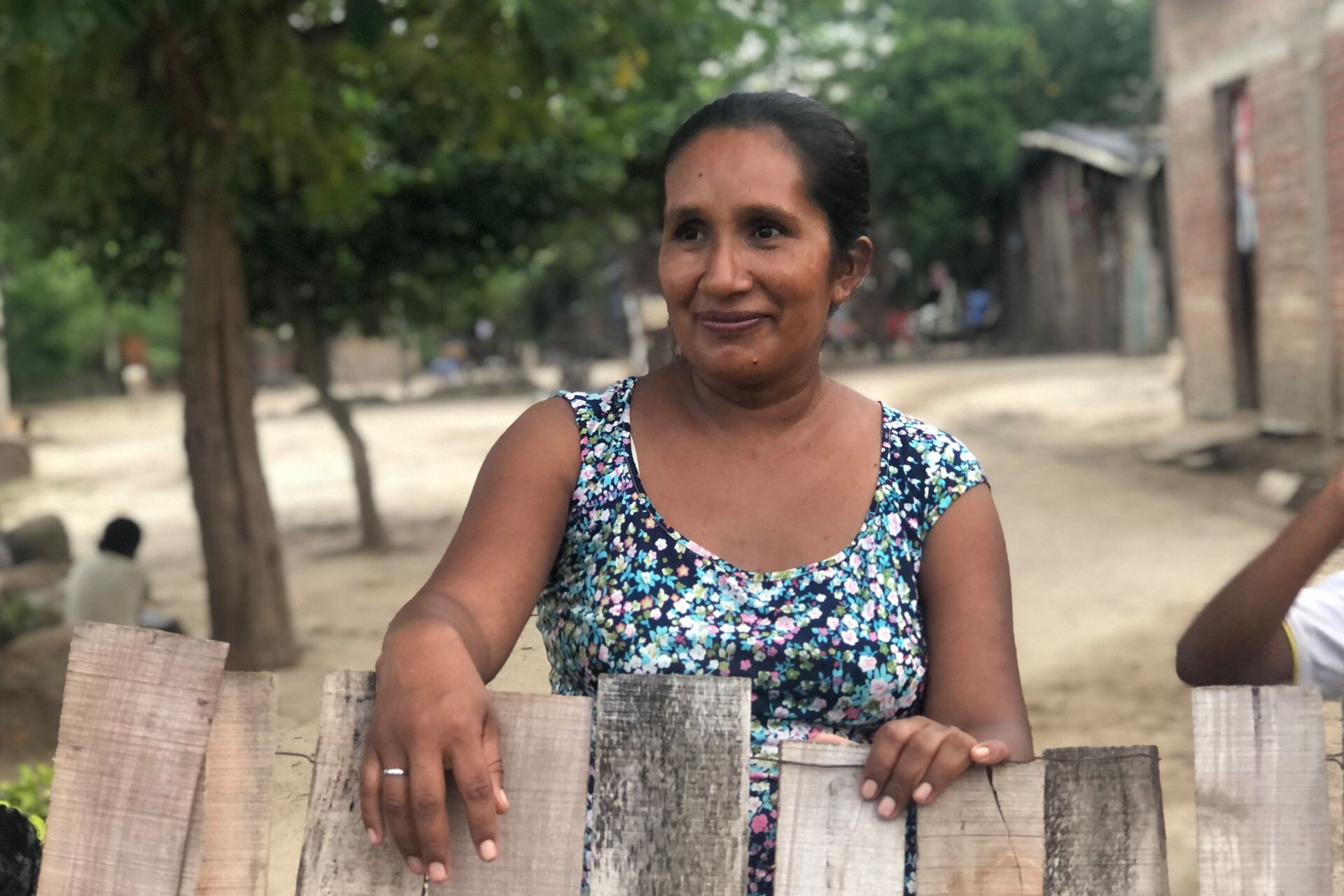 Cintia Cabero, la mamá de Nehuel, fue la impulsora de que se organizara un comedor en la comunidad