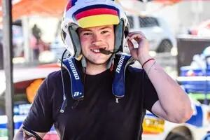 Un joven piloto de rally murió tras un brutal despiste en medio de la carrera