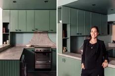 Una arquitecta, tres cocinas y la apuesta al color para dar vida al “alma de la casa”