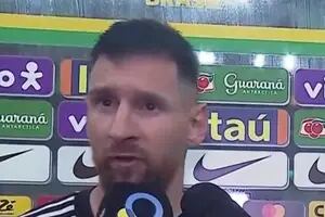 El duro descargo de Messi sobre los graves incidentes en el Maracaná