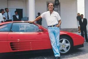 La historia secreta de la Ferrari de Menem, el ícono que marcó los 90