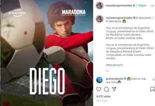 Nico Goldschmidt interpretará al Maradona en sus inicios como futbolista profesional