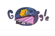 El telescopio espacial James Webb y las nuevas imágenes del universo, presentes en el doodle de Google
