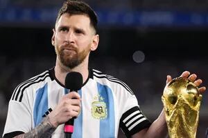 Messi agradeció los festejos y expresó un deseo que ilusiona a los fanáticos