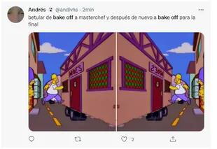 Memes por el final de Bake Off Argentina (Captura Twitter/@andivhs)