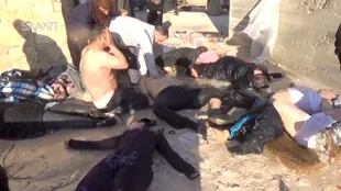 Horror en Siria: mueren 58 personan y denuncian que se trató de un “ataque químico”