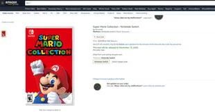La supuesta filtración publicada en Reddit sobre Super Mario Collection, un título que recopilaría cuatro juegos remasterizados de Nintendo