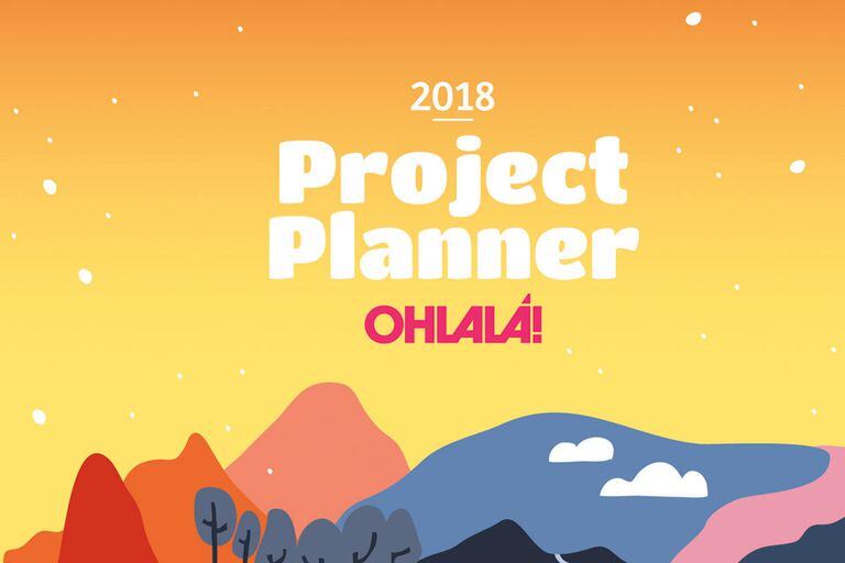 Usá la project planner OHLALA! a lo largo del año que se viene para que te acompañe en tu proceso de crecimiento profesional
