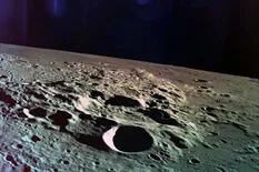 Las únicas imágenes que logró sacar la sonda israelí antes de chocar con la Luna