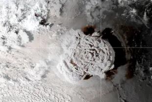 24-01-2022 Erupción del volcán Hunga Tonga-Hunga Ha'apai POLITICA INVESTIGACIÓN Y TECNOLOGÍA NASA