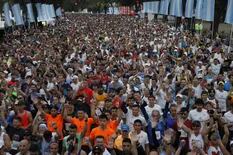 Las mejores imágenes de la 37a. Maratón de Buenos Aires