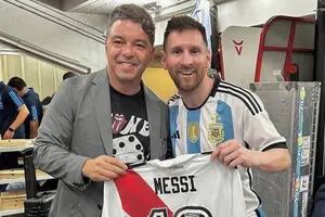 Toti Pasman cuestionó la foto de Lionel Messi con Marcelo Gallardo: "Es la Era Demichelis"