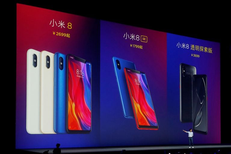 Las tres versiones del Xiaomi Mi 8