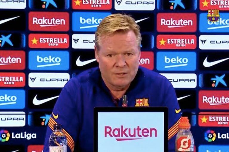 Ronald Koeman habló de todos los temas antes del debut de Barcelona ante Villarreal