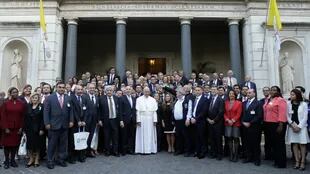 El papa Francisco recibió a 150 jueces y fiscales de todo el mundo