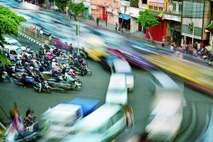 Yakarta, la actual capital de Indonesia, tiene una alta densidad de tránsito