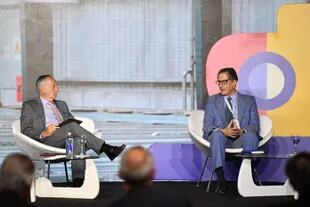 El presidente del Banco Central, Miguel Pesce, dialogó con Miguel Acevedo en la última conferencia industrial