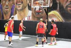 La intimidad del partido de básquet entre artistas y streamers en el aniversario de la NBA