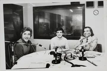 Juan Alberto Mateyko, Nito Artaza y Carlos Menem.