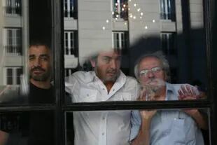 Germán Palacios, Ricardo Darín y José Luis Mazza, en 2007