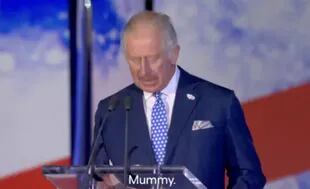 El príncipe Carlos se dirigió a la Reina Isabel II como "mami" en un discurso público