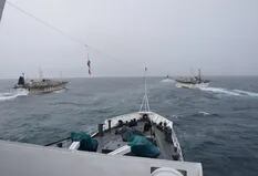 Comenzó el monitoreo de la poderosa flota de pesca china
