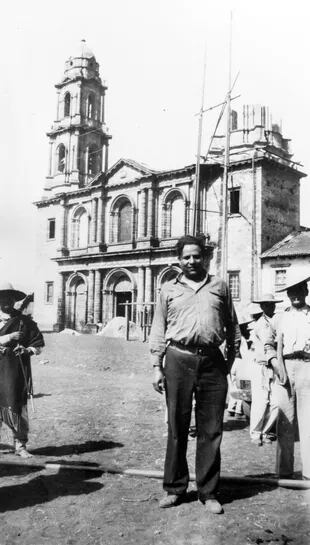 Felipe Cuara Presidente Municipal de San Juan Parangaricutiro, mayo de 1943