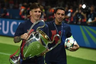 Messi y Xavi Hernández, referentes de una etapa dorada en Barcelona.