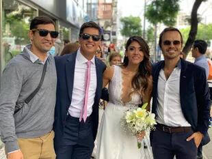 El ex Chiquititas casó en 2022 y Benjamín Rojas fue testigo de su casamiento