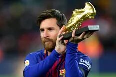 Messi mostró su premio, anotó un gol y Barcelona ganó y sigue líder en España
