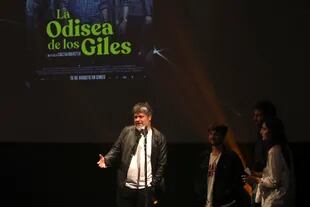 Guillermo Jacubowicz y Ale Gigena, Actores de la pelicula La odisea de los Giles, Pelicula seleccionada para el Oscar y el Goya