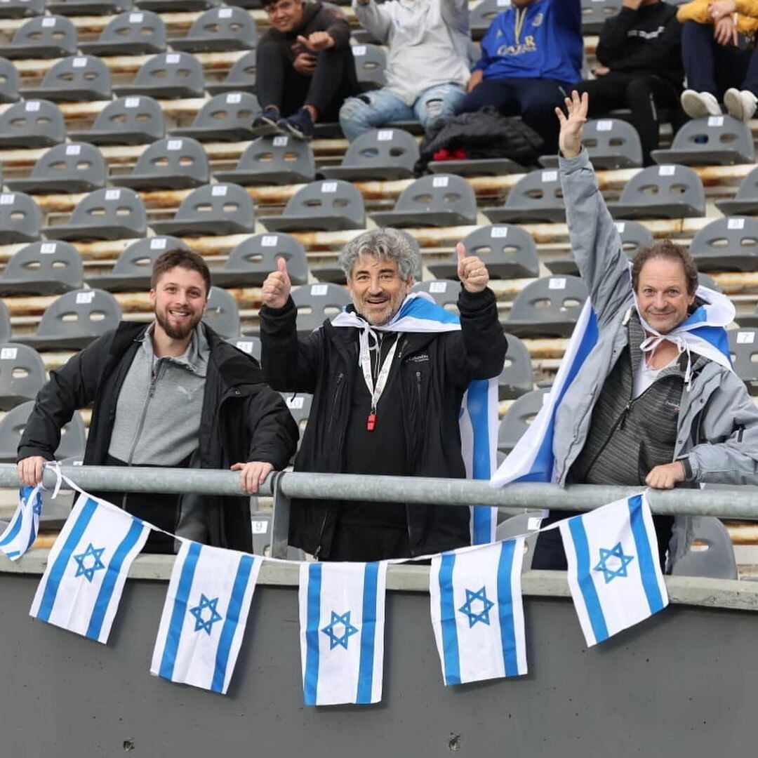 Cerca de 4 mil hinchas se acercaron el domingo al estadio Diego Armando Maradona de La Plata para ver a Israel frente a Colombia, por el Mundial Sub 20