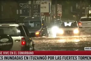 Árboles caídos y calles inundadas en la Ciudad y el conurbano tras la fuerte tormenta eléctrica