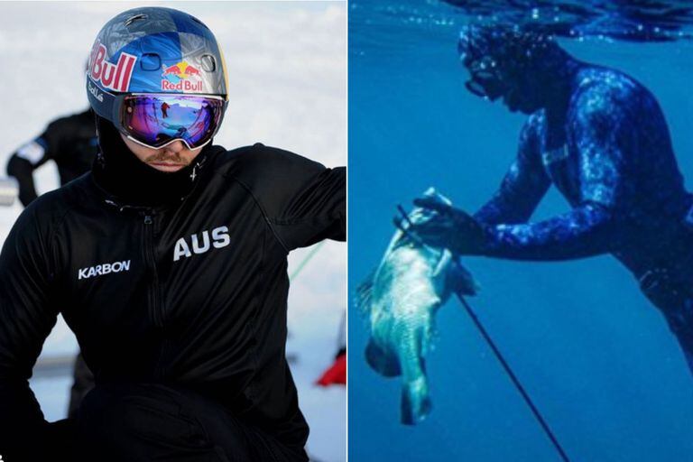El snowboard y la pesca, las dos pasiones de Pullin: así lo muestran sus fotos en Instagram