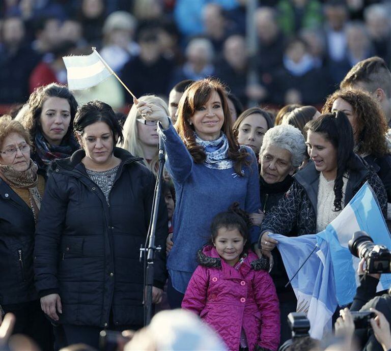 Cristina Kirchner, en el lanzamiento de su espacio Unidad Ciudadana